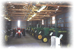 Inside the Tractor Museum