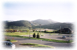 Park City's shopping center.